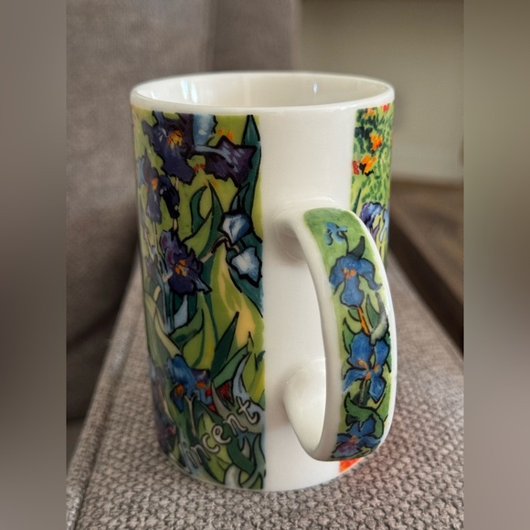 Irises Vincent Van Gogh Master impressionists D Burrows Mug Chaleur - Picture 5 of 6